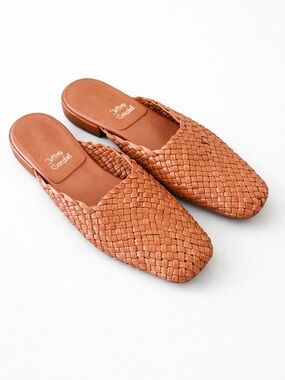 Jeffrey Campbell Women's Brown Dolci Woven Flats US 8